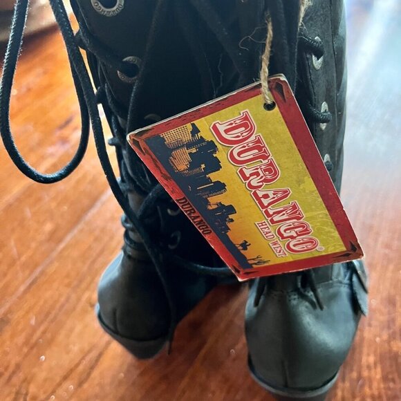 NEW Durango Women's Austin Sexy Moto Western Boot- Size‎ 8 - Picture 8 of 9